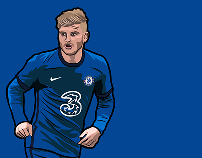 Get Timo Werner Chelsea Png PNG