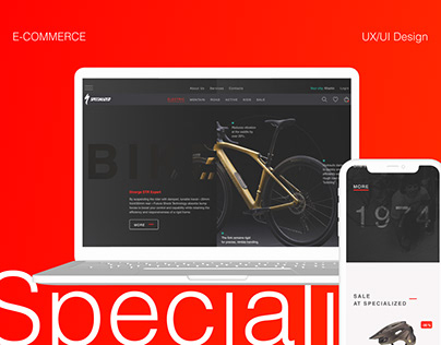 E-Commerce Online Bicycle Shop Specialized