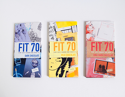 FIT 70 Chocolate Bar Packaging