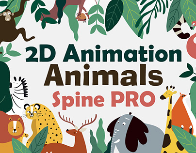 2D Animation Animals Spine PRO
