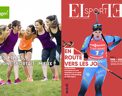 Création d'un magazine sport féminin