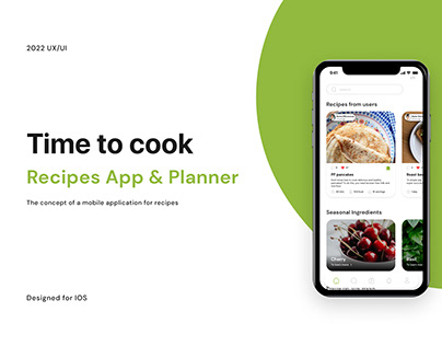 Mobile Application For IOS Time to cook