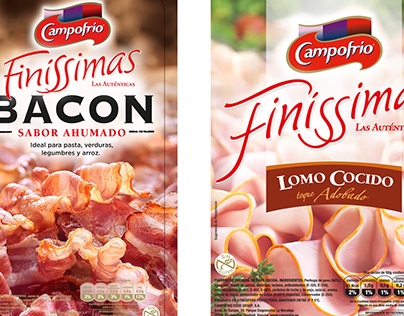 Two packs from Campofrío Finíssimas product range