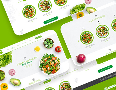 SaladBar - Website Design