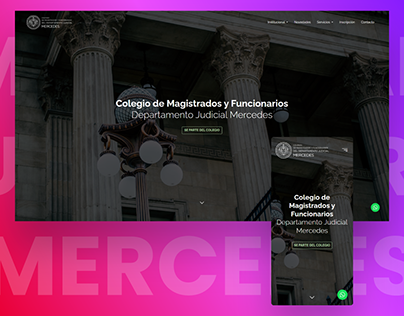 Colegio de Magistrados y Funcionarios - Website