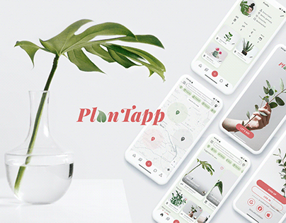 PlanTapp - Plant Marketplace App - UI/UX Design