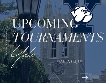 Yale APDA Tournament Instagram Post