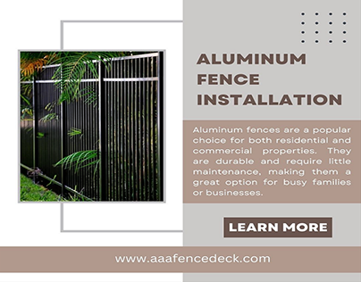 Aluminum Fence Company in Raleigh