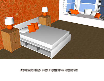 Orange Bedroom, Moodboard