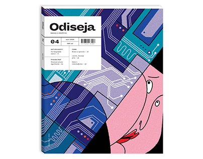 Cover Illustration, Odiseja Magazine