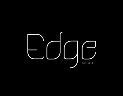Edge - the linear font