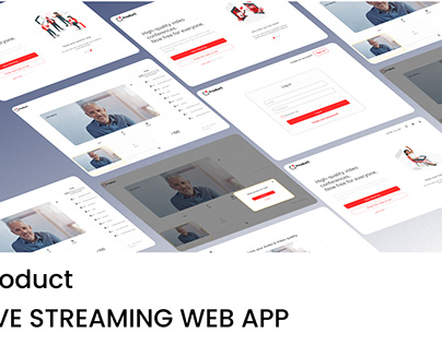 product -live streaming web app