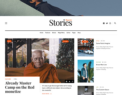 Stories WordPress Blog & Magazine Theme