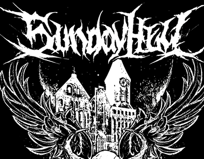 Sunday Hell 3 cover by Wator Deathcore logo