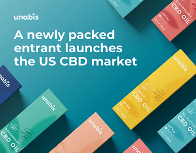 Unabis | Creating packaging design for the US CBD brand