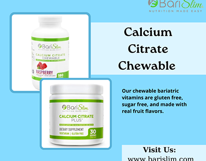 Barislim Delicious Chewable Calcium Citrate