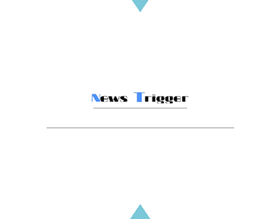 News Trigger || simple || Graphic Design