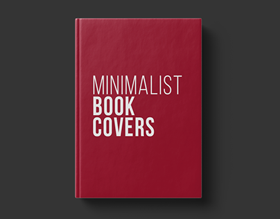 Minimalist book covers