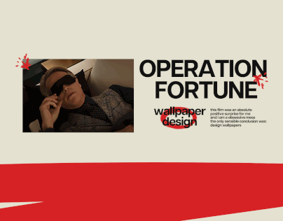 Operation Fortune Wallpaper Design