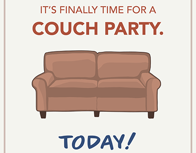 Couch Party Social Media Campaign