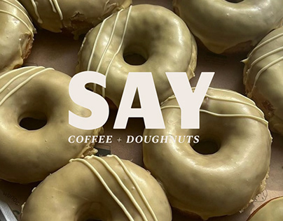 Small-batch donut bakery & coffee shop brand identity
