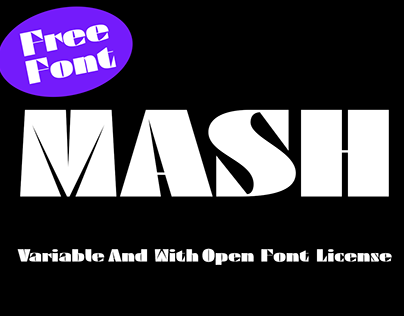 MASH | Free Variable Font