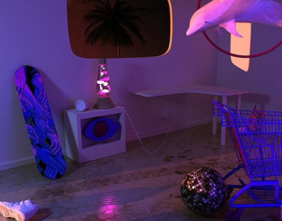 SYNTHWAVE ROOM