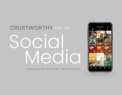 CrustWorthy Gourmet Breads: Social Media Design