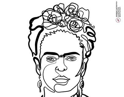 With One Line: Frida