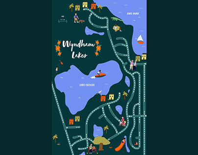 Wyndham Lakes Community Map