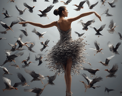 Bird Dancer Art Masterpiece