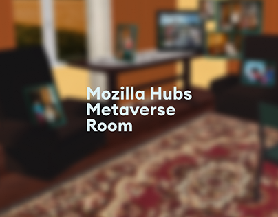 Mozilla Hubs Metaverse memorie's room