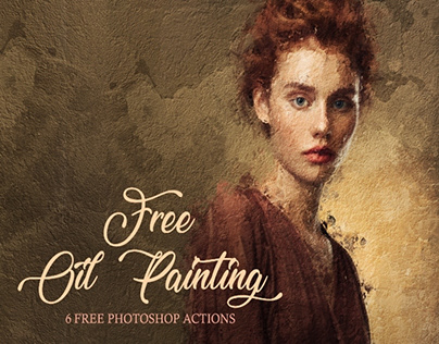 Oil Paint Photoshop Action – Free Collection