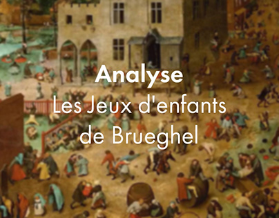 Analyse Les Jeux d'enfants de Brueghel