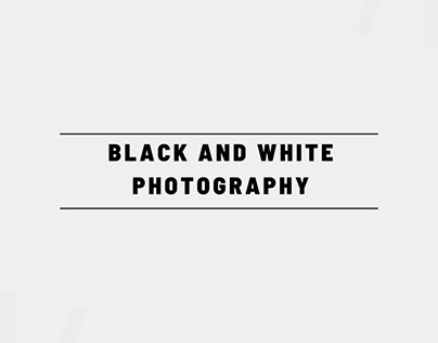 black and white photography (vintage style)