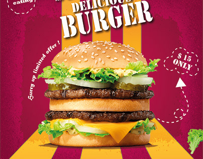 Hamburger Poster Design 2024