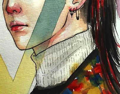 Kwon Ji-yong on watercolor