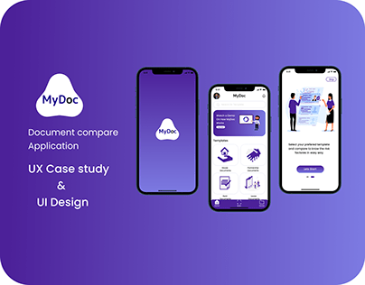 MyDoc UX Case study & Ui Design