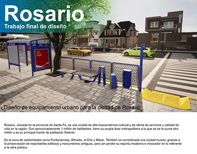 Diseño de Equipamiento Urbano Ciudad de Rosario