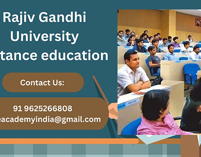 Rajiv Gandhi University distance education