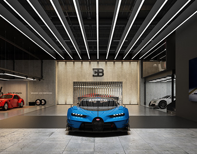 Bugatti Showroom Concept