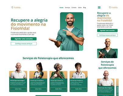 Web Design | Web Site Fisioterapia