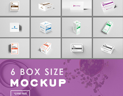 Package Box Mockups