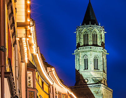 Rottweil @ Night - The Oldest Town in Baden-Württemberg
