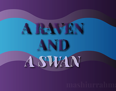 A Raven and A Swan
