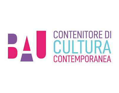 Nuovo logo BAU-Contenitore di Cultura Contemporanea