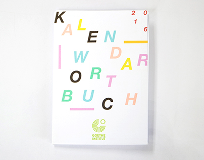 Kalendar Wortbuch for Goethe Institut Thailand