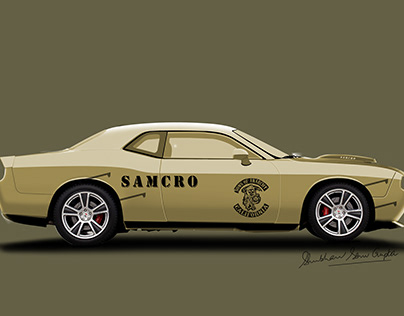 Dodge Challenger - SAMCRO Version