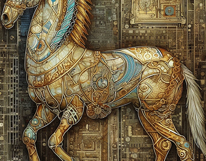 Project thumbnail - Cyber horses