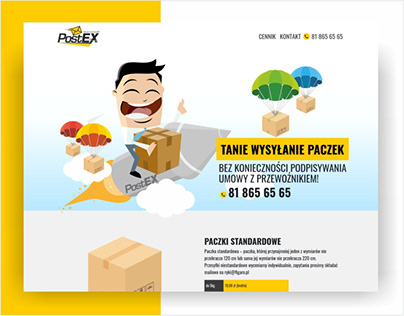 Delivery company website